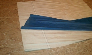 Duffel sail bag step 2